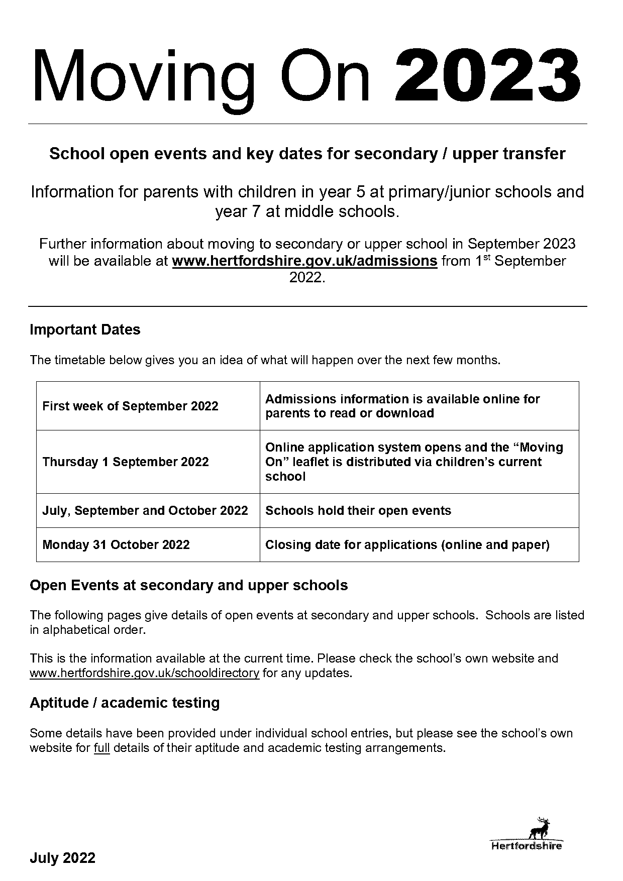 hammond academy school term dates